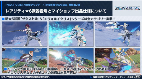「PSO2 ニュージェネシス」1周年イベントの情報が公開！6月大型アップデートタイトルは「氷壁を穿つ五つの志」にの画像20
