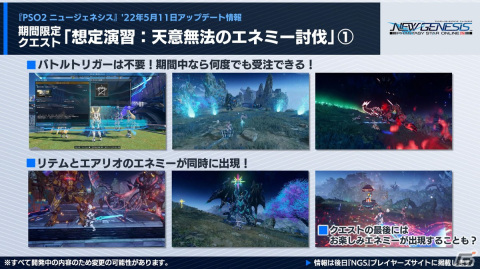 「PSO2 ニュージェネシス」1周年イベントの情報が公開！6月大型アップデートタイトルは「氷壁を穿つ五つの志」にの画像5