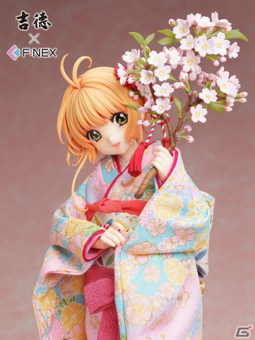 TVアニメ「カードキャプターさくら クリアカード編」より「木之本桜 -日本人形-」が吉徳×F:NEXのコラボでフィギュア化！の画像3