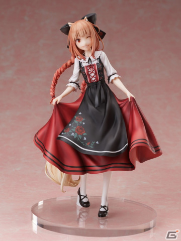 「狼と香辛料」よりホロがイベント描き下ろしイラストをもとにフィギュア化！の画像2