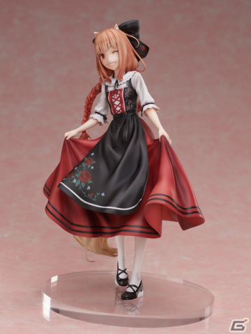 「狼と香辛料」よりホロがイベント描き下ろしイラストをもとにフィギュア化！の画像4