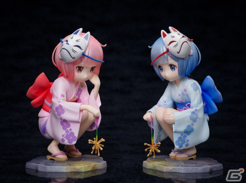 「Re:ゼロから始める異世界生活」より「ラム＆レム -幼夏のおもひで- 1/7スケールフィギュアセット」がF:NEXで予約受付中！の画像2