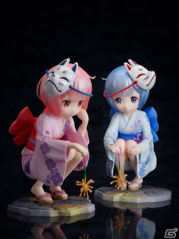 「Re:ゼロから始める異世界生活」より「ラム＆レム -幼夏のおもひで- 1/7スケールフィギュアセット」がF:NEXで予約受付中！の画像3