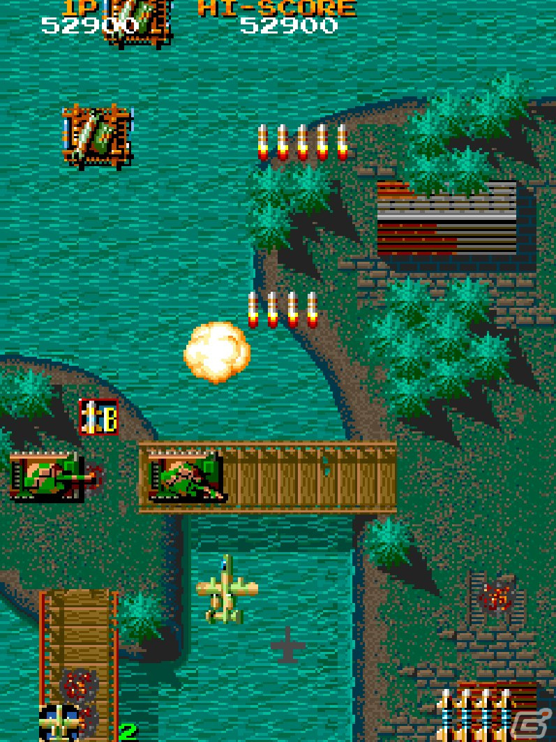 シューティングゲーム「アーケードアーカイブス ファイティングホーク」がPS4/Switch向けに5月6日配信！の画像2