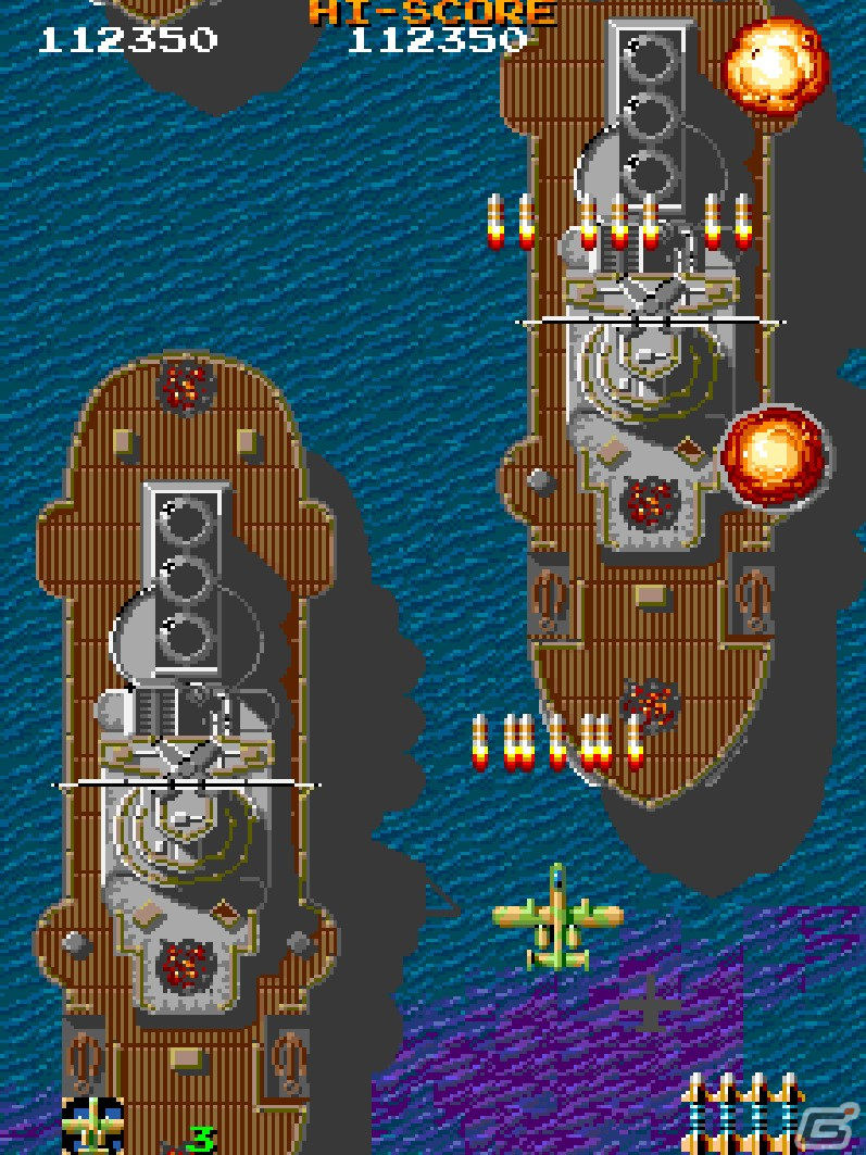 シューティングゲーム「アーケードアーカイブス ファイティングホーク」がPS4/Switch向けに5月6日配信！の画像3