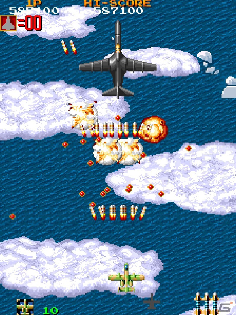 シューティングゲーム「アーケードアーカイブス ファイティングホーク」がPS4/Switch向けに5月6日配信！の画像6