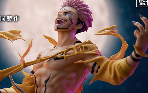 「呪術廻戦」より虎杖悠仁の体を乗っ取った宿儺が1/7スケールフィギュアに！6月19日予約開始