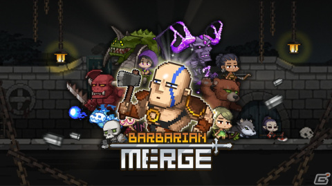 育成型放置ゲームとマージ（合成）の要素が加わったスマホ向けカジュアルRPG「バーバリアン・マージ」がサービス開始！の画像1
