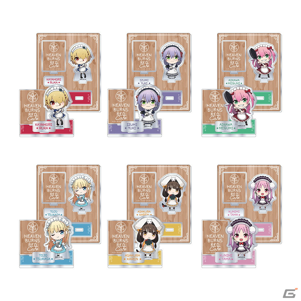 「ヘブンバーンズレッド」の世界観が味わえる初の公式コラボカフェが東京・大阪で5月19日より開催！の画像34