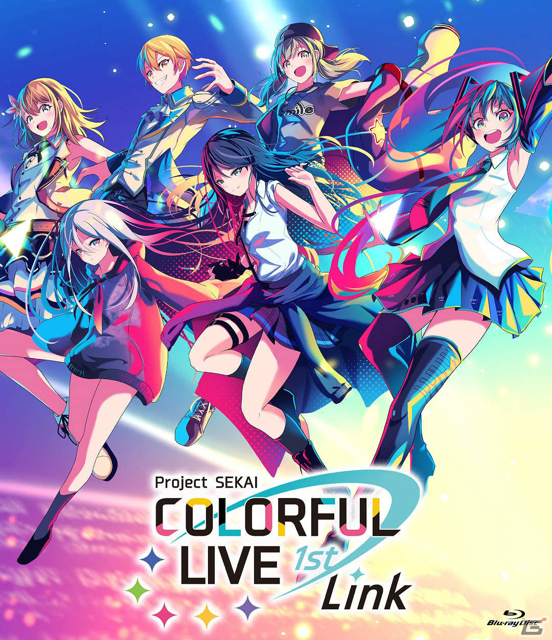 プロジェクトセカイ COLORFUL LIVE 1st - Link -」のBlu-rayが8月3日に