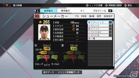 パワプロ2022」＆「プロスピ2021」の選手アップデートが5月19日に実施