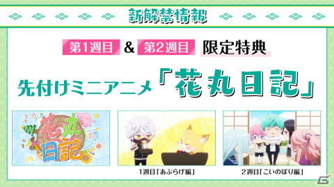 「特『刀剣乱舞-花丸-』～雪月華～」公開記念の特別番組が配信！キャスト陣が見どころなどを紹介の画像2