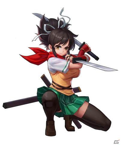 「THE KING OF FIGHTERS '98 ULTIMATE MATCH Online」に「閃乱カグラ」から飛鳥（CV：原田ひとみ）が再び登場！の画像2