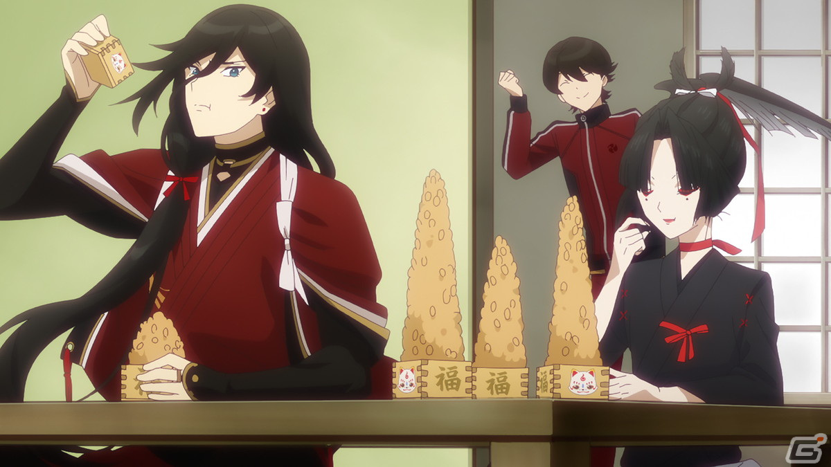 「特『刀剣乱舞-花丸-』～雪ノ巻～」にて節分を楽しむ刀剣男士たちの姿が収められた場面写真が公開！の画像3
