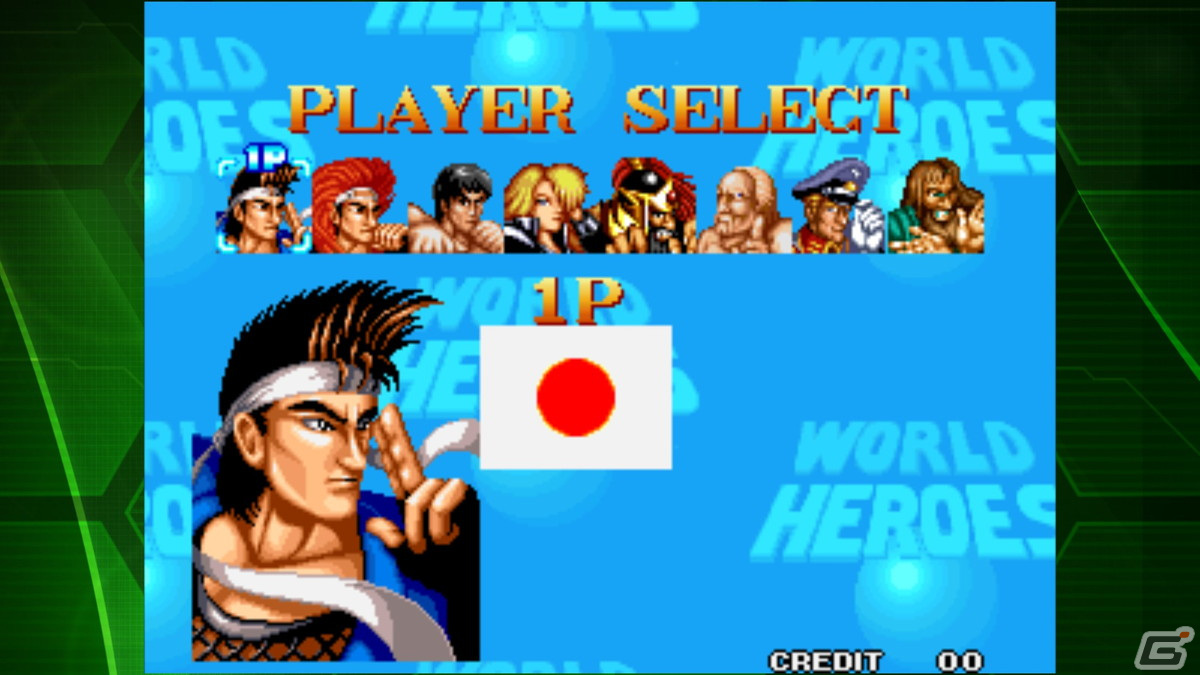 iOS/Android版「ワールドヒーローズ アケアカNEOGEO」が配信！歴史上の著名人をモチーフとした8人のキャラクターが参戦の画像2