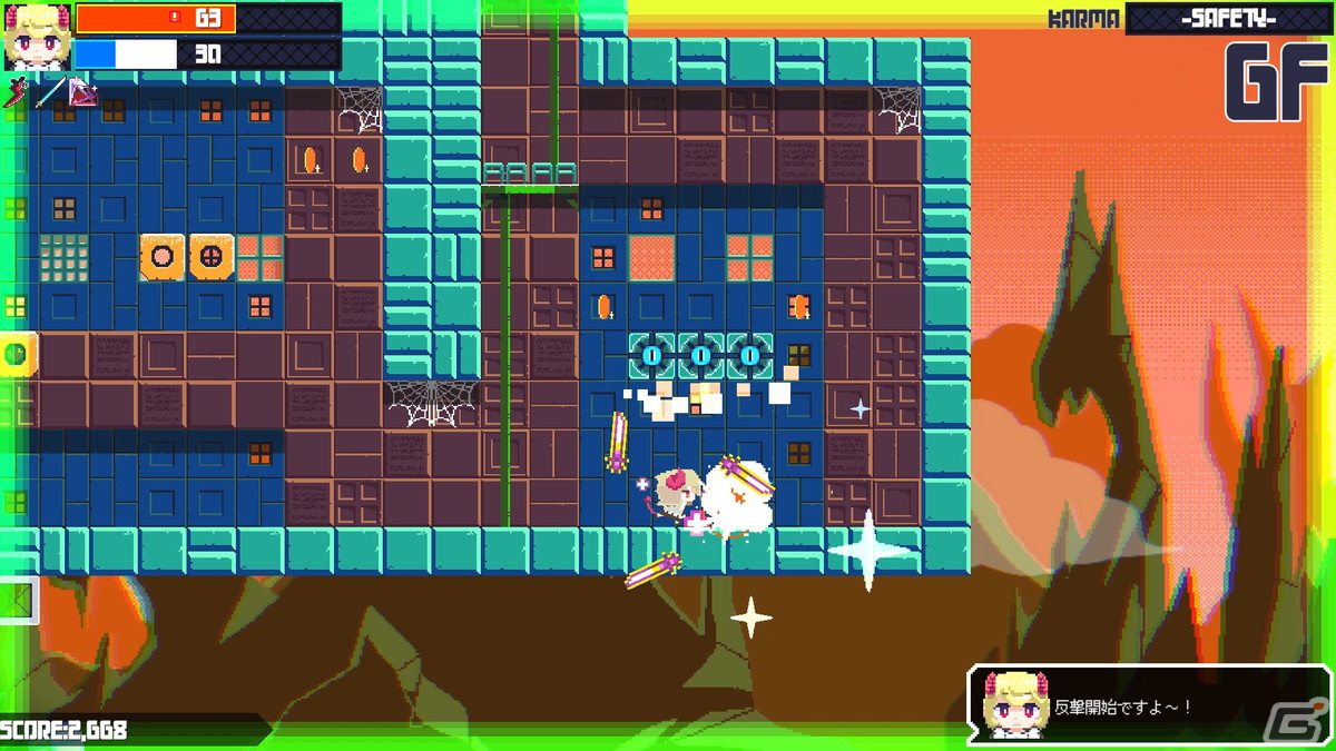 毎日ランダム生成される塔に挑む2DローグライクACT「常世ノ塔」の正式版がSwitch/Steamで6月2日に配信！の画像16