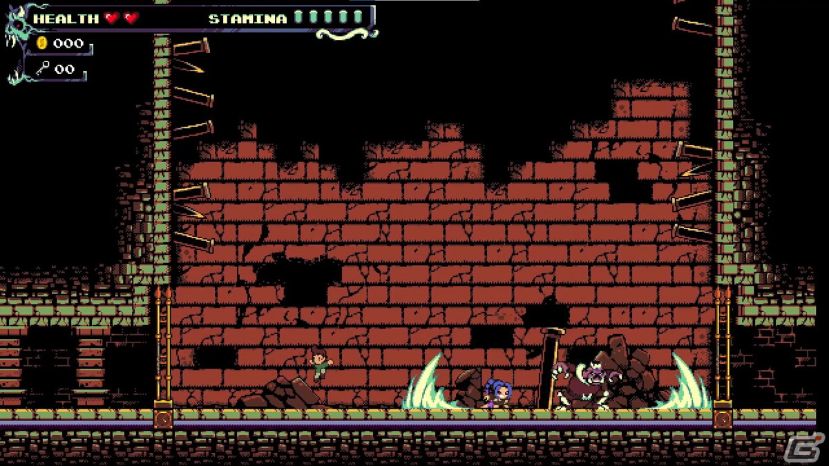 美麗ドット絵世界の高難度2Dアクション「ティモシーとムーの塔」の配信日が8月9日に決定！体験版も配信中の画像3