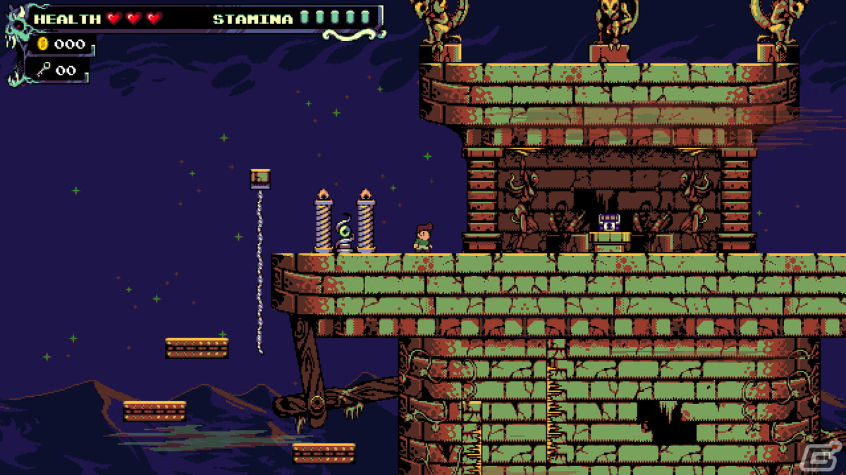 美麗ドット絵世界の高難度2Dアクション「ティモシーとムーの塔」の配信日が8月9日に決定！体験版も配信中の画像4