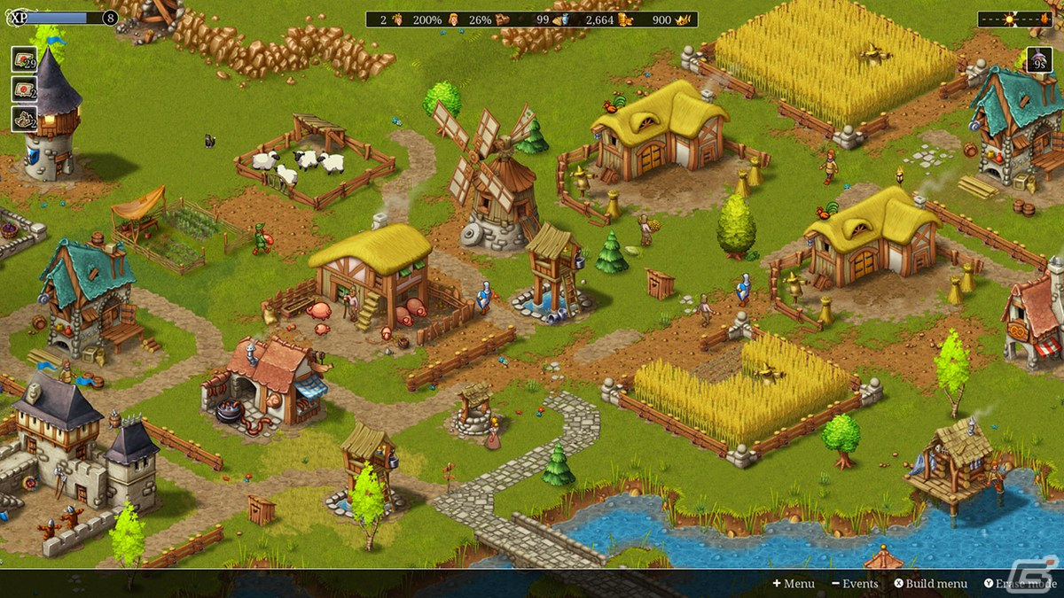「Townsmen - A Kingdom Rebuilt コンプリートエディション」ゲームの流れや収録DLCなどを紹介するトレーラーが公開！の画像2