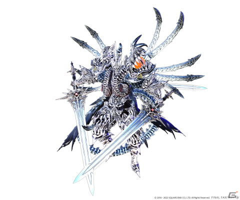 「FFXIV」パッチ6.11で追加された絶レイド「絶竜詩戦争」のボスキャラクターCGが公開！の画像1