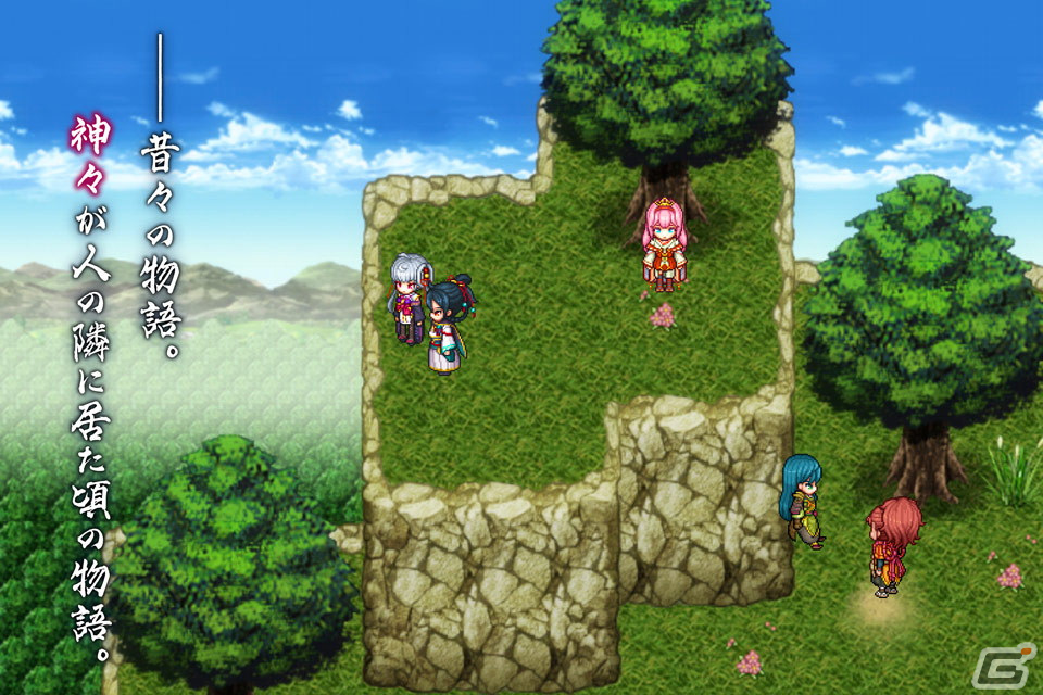 人と神が共にいた世界が舞台の神話ファンタジーRPG「刃神のアマテラス」がiOS/Androidで6月9日に配信！の画像2