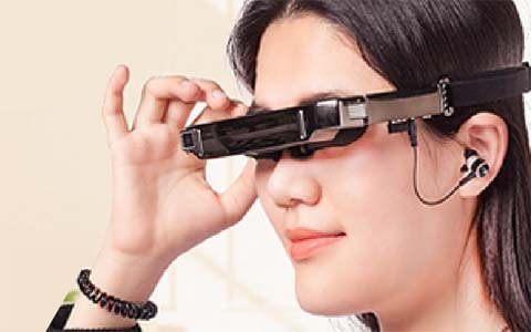 写真や動画撮影も可能なVRヘッドセット「GeeRetina」が登場！臨場感あふれる3D映像を80インチの仮想ディスプレイで楽しめる