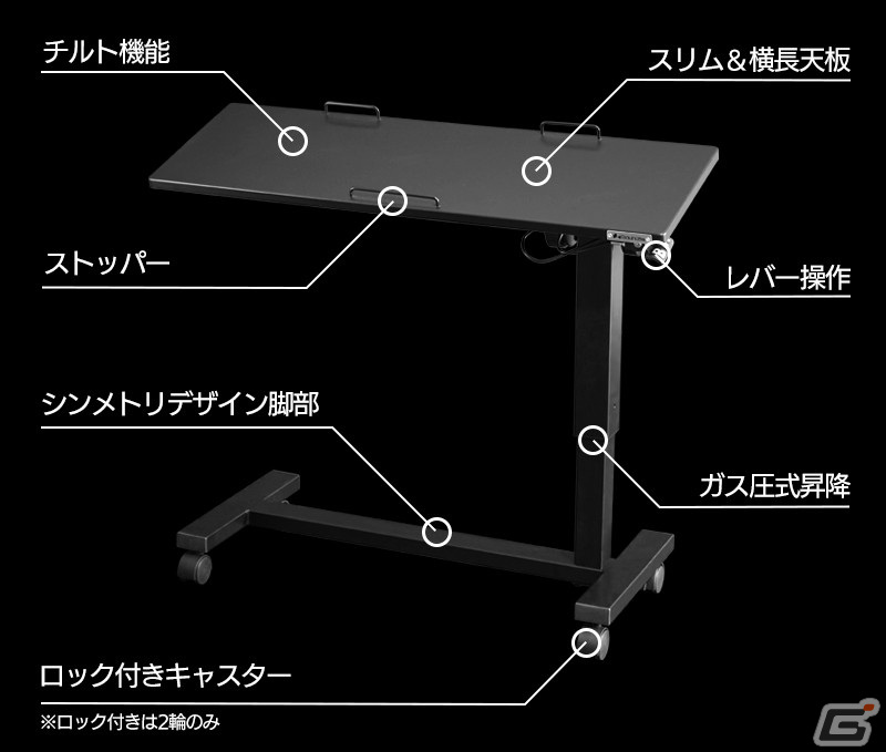 ベッドゲーマーのためのゲーミングテーブルがバウヒュッテより発売！ベッドに寝ころんだまま快適なプレイを実現の画像21