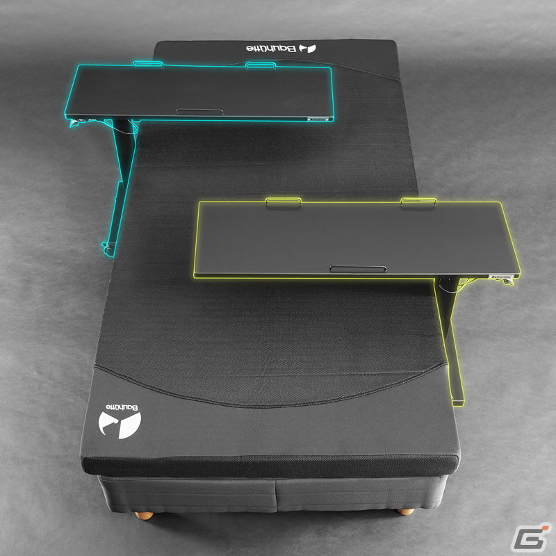 ベッドゲーマーのためのゲーミングテーブルがバウヒュッテより発売！ベッドに寝ころんだまま快適なプレイを実現の画像9