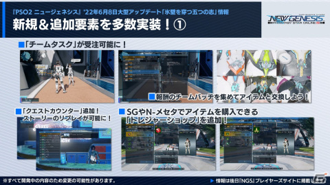 「PSO2 ニュージェネシス」6月の大型アップデート、「PSO2」10周年プロジェクトの続報など「NGS ヘッドライン」での最新情報を紹介！の画像10