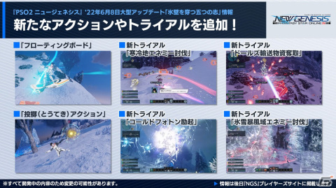 「PSO2 ニュージェネシス」6月の大型アップデート、「PSO2」10周年プロジェクトの続報など「NGS ヘッドライン」での最新情報を紹介！の画像3