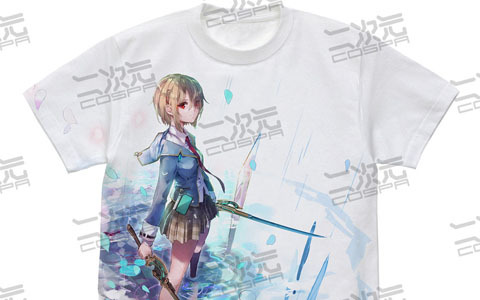 「ヘブンバーンズレッド」茅森月歌 フルグラフィックTシャツや星空の茅森と蒼井 Tシャツなどが二次元コスパより登場！