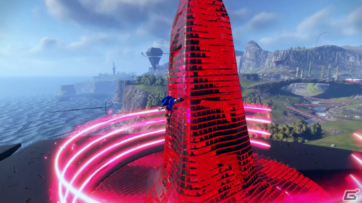 ソニックが美しく壮大なフィールドを縦横無尽に駆け回る！「ソニックフロンティア」のゲームプレイ映像が公開の画像6
