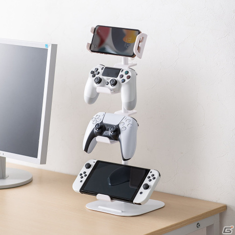 ゲームパッドやヘッドセットを省スペースに収納できるゲームパッドスタンド「200-GAP011Aシリーズ」「200-GAP011シリーズ」が発売の画像1