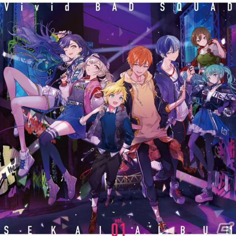 「プロセカ」より「Vivid BAD SQUAD SEKAI ALBUM vol.1」が本日発売！の画像1
