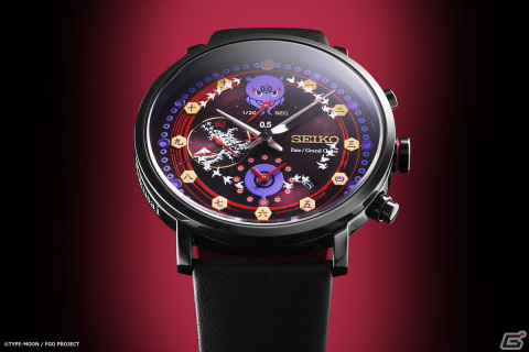天才浮世絵師のイメージを時計で再現！「Fate/Grand Order」×SEIKOコラボウォッチに葛飾北斎モデルが登場の画像4
