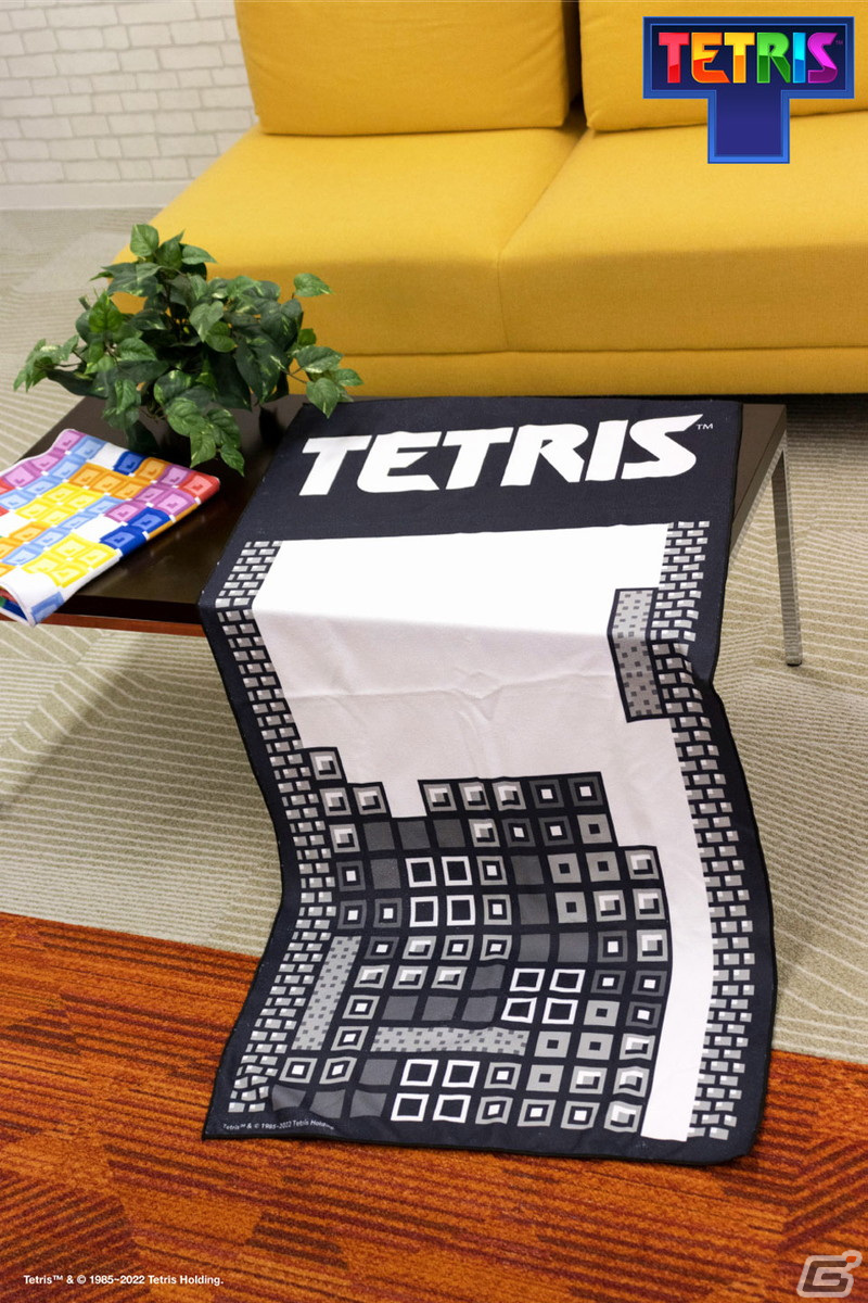 「TETRIS」デザインのジャンボバスタオルやブロックぬいぐるみなどが6月下旬よりプライズ景品に登場！の画像3