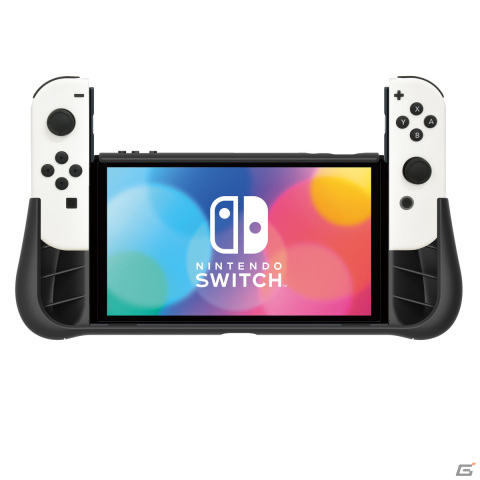 Nintendo Switch（有機ELモデル）専用のグリップ機能付き保護カバーがHORIより6月30日に発売の画像3