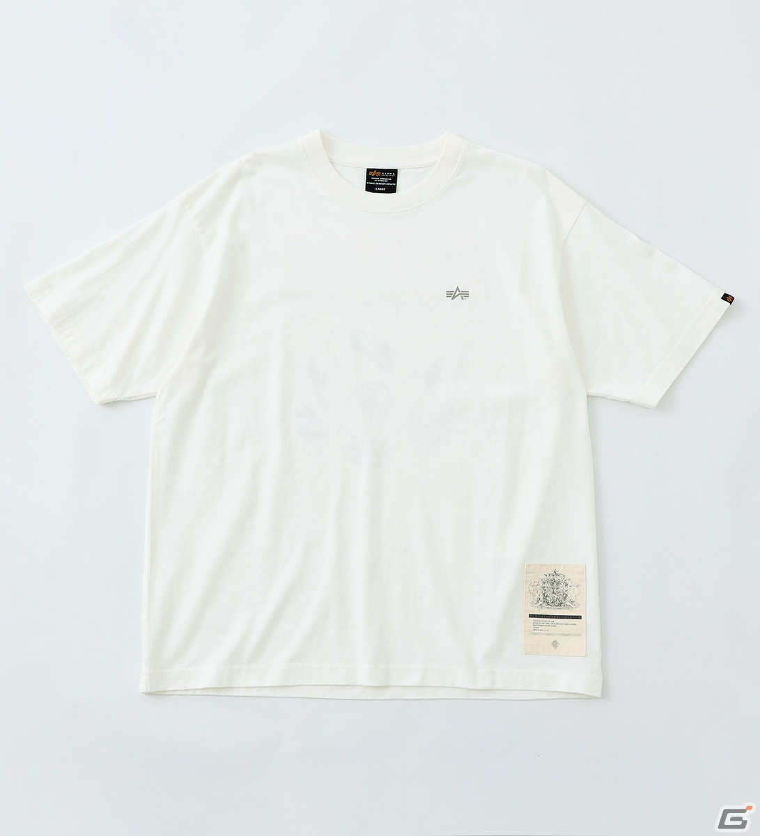 「エースコンバット7 スカイズ・アンノウン」とキングオブミリタリーの老舗「ALPHA INDUSTRIES」のコラボTシャツが6月1日に発売！の画像3