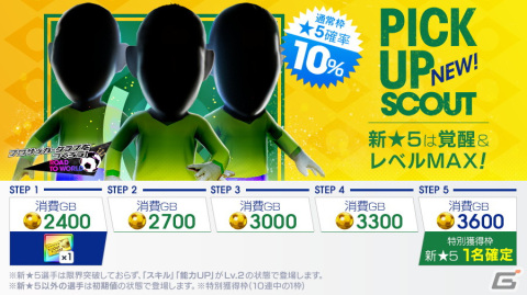 「サカつくRTW」にて「PICK UP SCOUT Vol.47」が配信！★5選手などを獲得できるSEGA創立62周年記念キャンペーンも開催の画像1