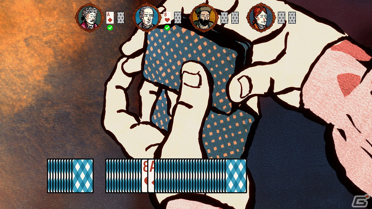 イカサマを駆使してフランスの頂点を目指すアドベンチャーゲーム「Card Shark」がSwitch向けに配信開始！の画像3