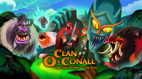「Clan O'Conall and the Crown of the Stag」日本語版が配信開始！ケルト神話をモチーフにしたアクションADVの画像1