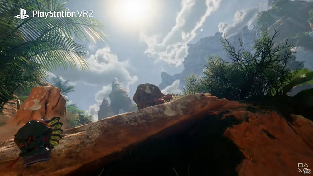 PS VR2「Horizon Call of the Mountain」主人公のレイアス視点で描くVRならではのゲーム体験を紹介するトレーラーが公開！の画像1