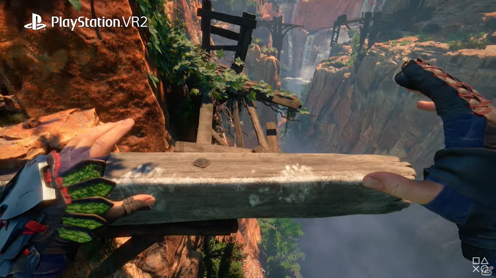 PS VR2「Horizon Call of the Mountain」主人公のレイアス視点で描くVRならではのゲーム体験を紹介するトレーラーが公開！の画像4