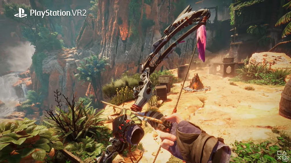 PS VR2「Horizon Call of the Mountain」主人公のレイアス視点で描くVRならではのゲーム体験を紹介するトレーラーが公開！の画像5