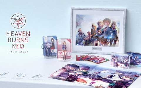 Aniqueショップにて「ヘブンバーンズレッド」ジオラマアクリルスタンドやトレーディングミニ色紙など限定グッズが発売！