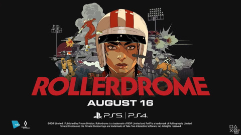 スタイリッシュなトリックを決めながら敵を倒していくアクションシューティング「Rollerdrome」がPS5/PS4/Steamで8月17日に発売！の画像1