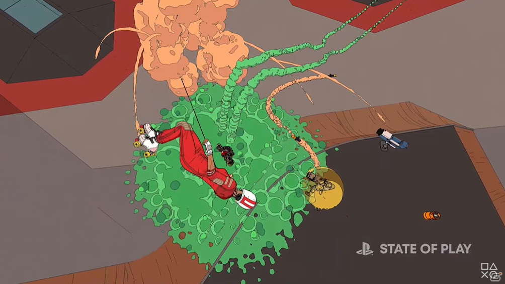 スタイリッシュなトリックを決めながら敵を倒していくアクションシューティング「Rollerdrome」がPS5/PS4/Steamで8月17日に発売！の画像4