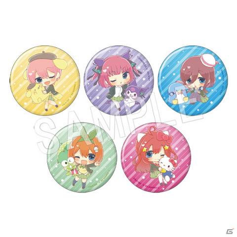 「五等分の花嫁∬×Sanrio characters Limited shop 2022」が開催中！描き下ろしイラストグッズが登場の画像5