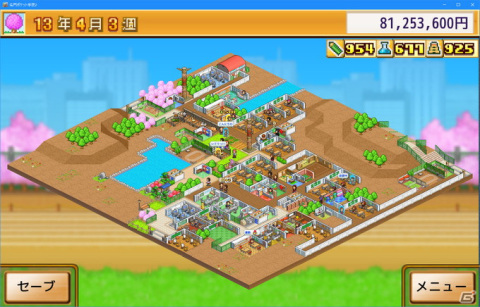 学校経営シミュレーションゲーム「名門ポケット学院2」のSteam版が6月13日より配信！学校全体の表示が可能にの画像8
