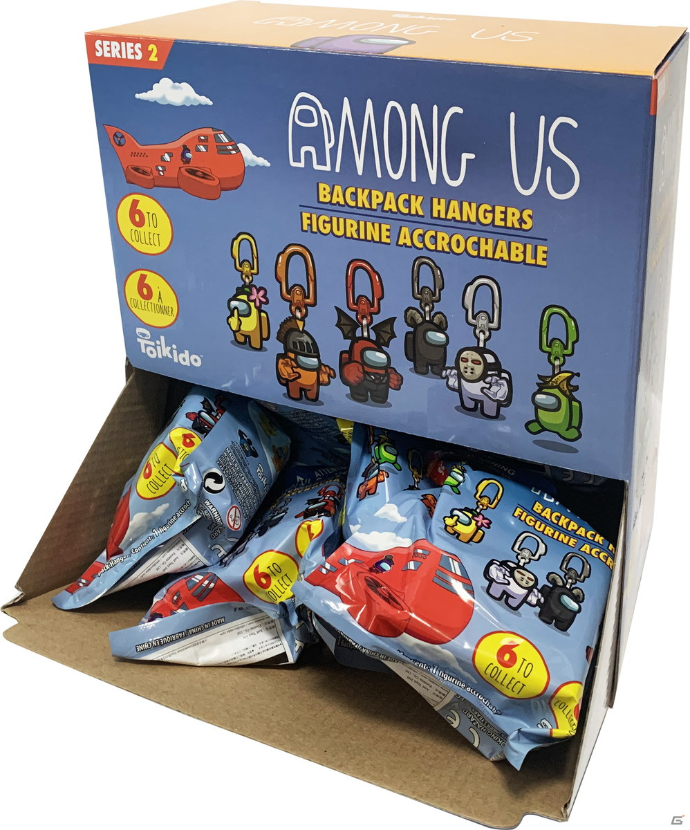 「Among Us」新たにクルーが追加されたバックパックハンガー第2弾が登場！6月より順次販売スタートの画像11